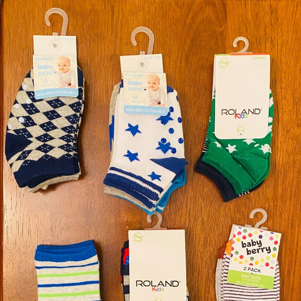 Baby Toddler Boy 1-3 Years Socks Bundles